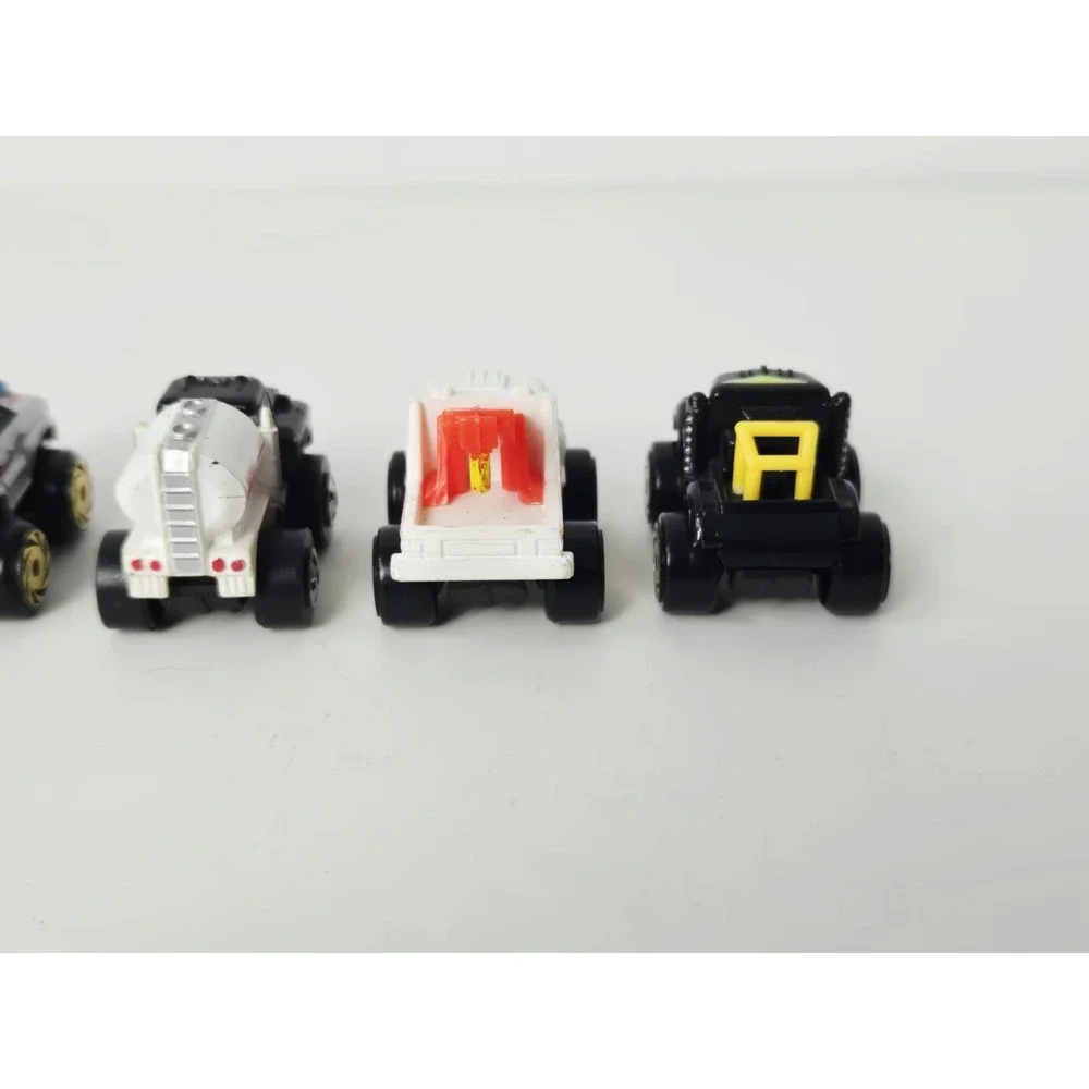 Vintage Galoob Micro Machines race car truck lot dump truck semi wrecker
